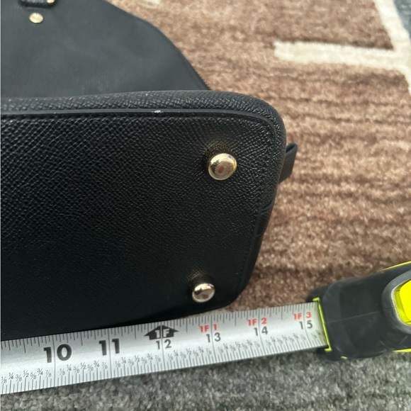 Coach Black Leather Women's Bag - Picture 3 of 7